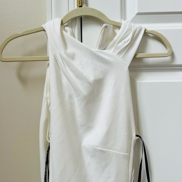 Nwt gorgeous Rachel Roy size medium white stretchy lined dress - Picture 2 of 9